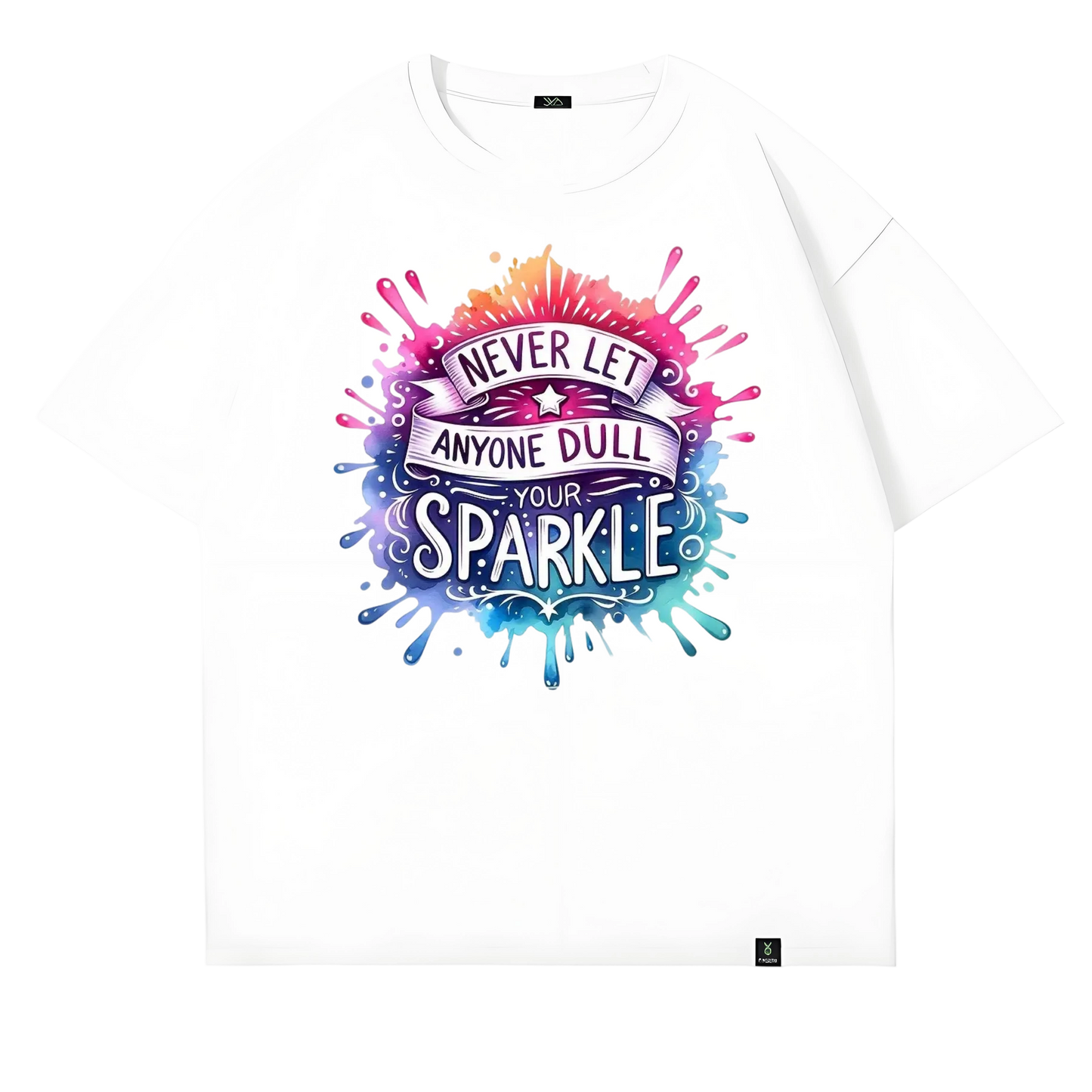 "Never let anyone make you" heat transfer ironing
