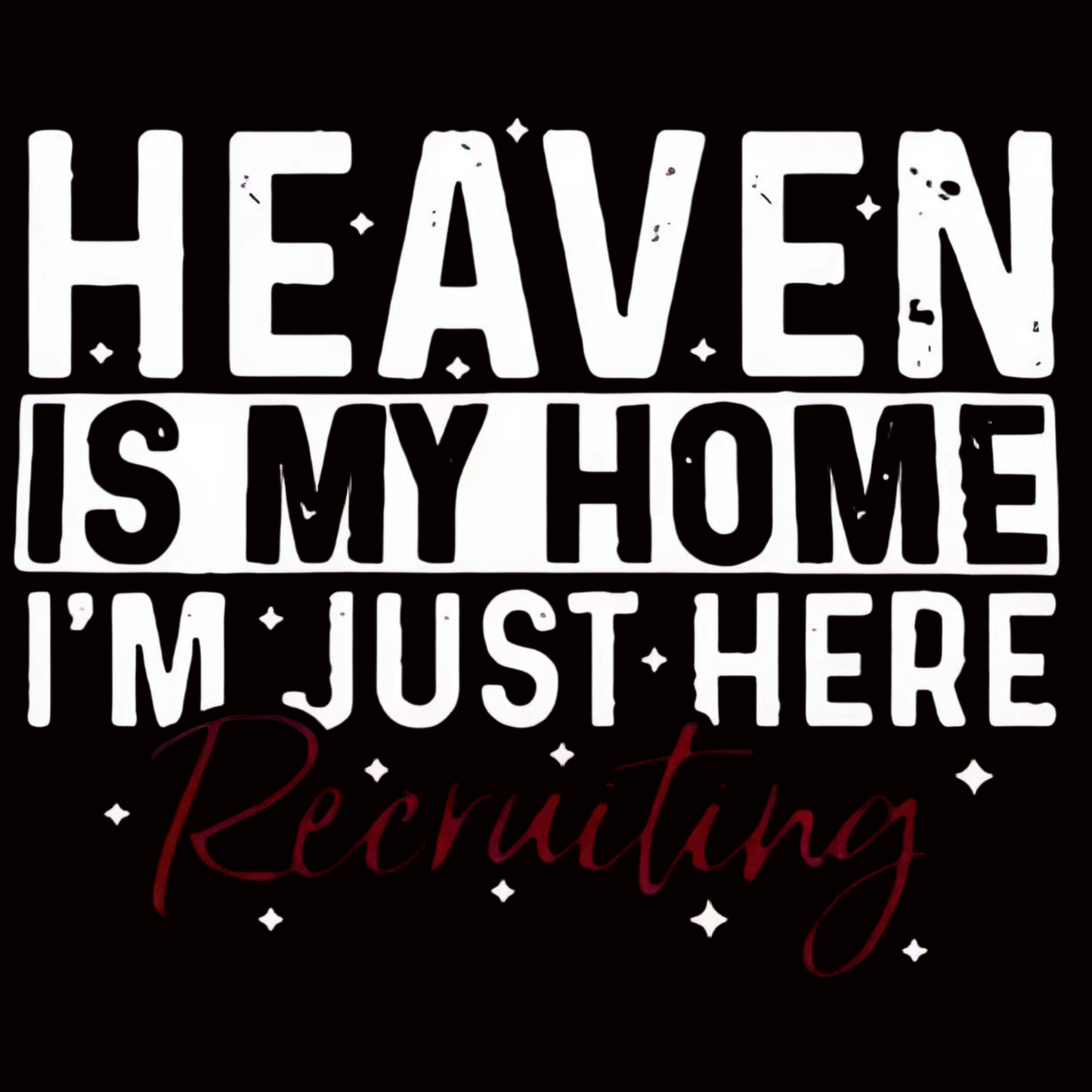 HEAVEN iron-on transfers