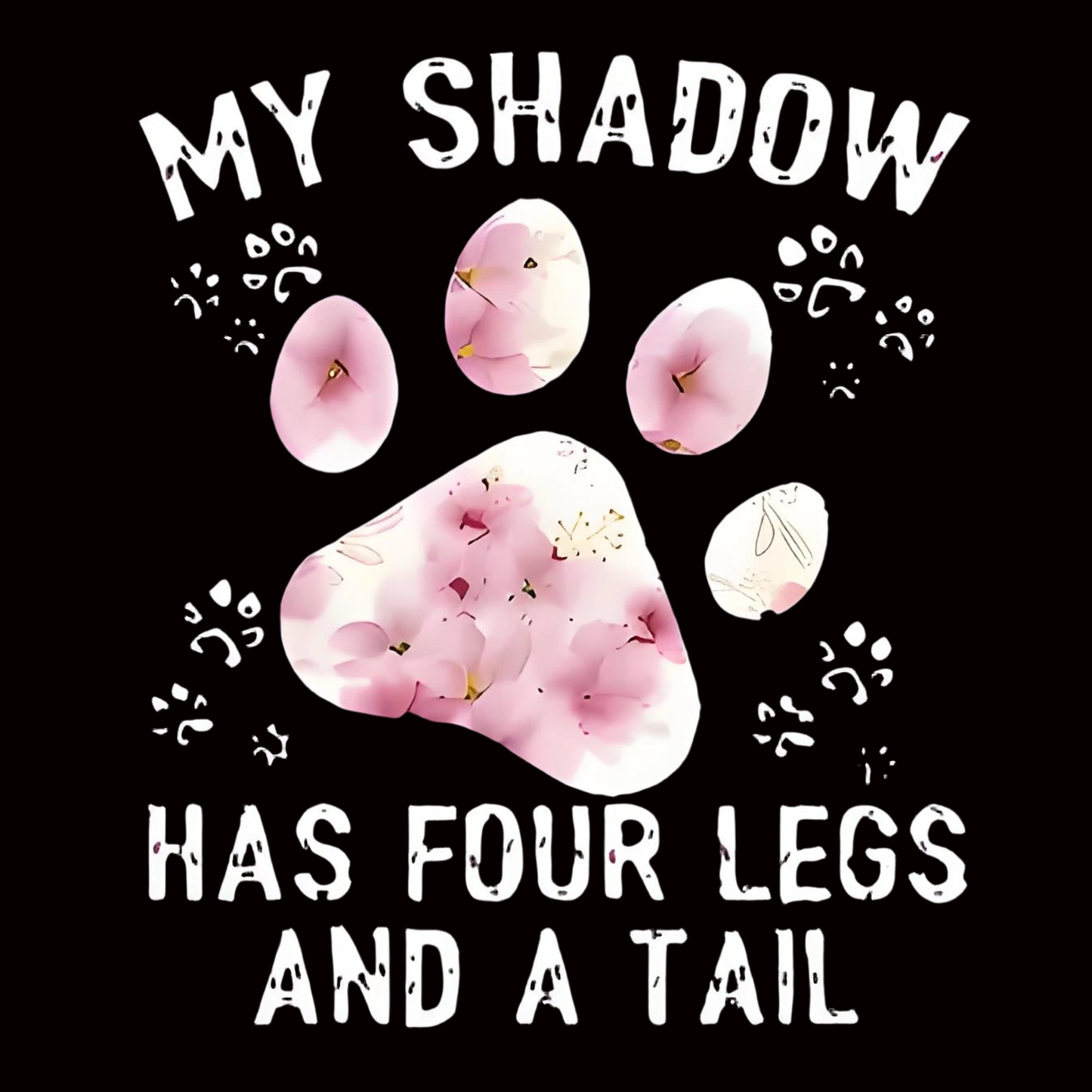 Sakura Cat Paw Letter Iron-On Transfer