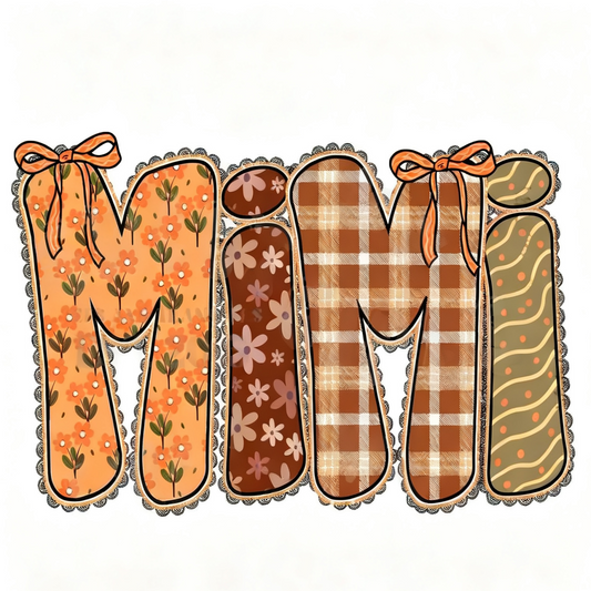 Fall Mimi DTF Heat Transfer Iron On