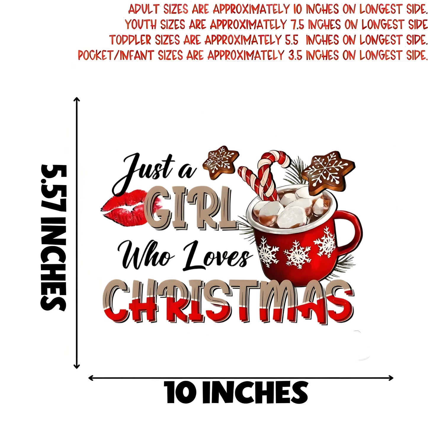 Christmas tree iron-on transfer