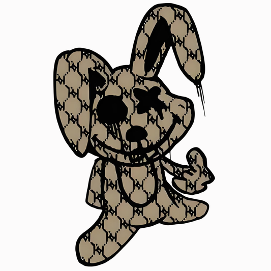Rabbit iron-on transfer