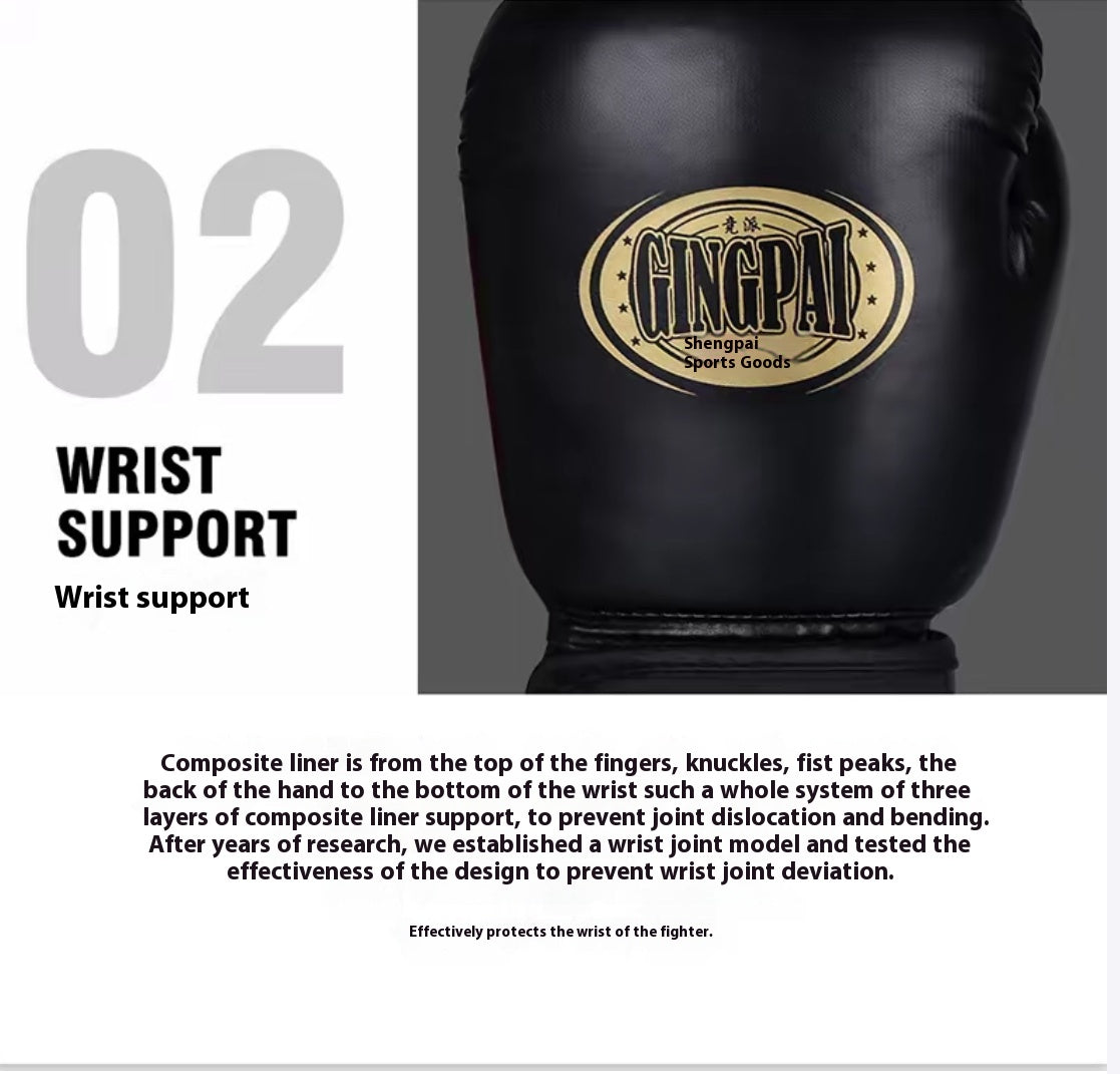 Pro Style Exercise Workout Training Boxing Gloves for Sparring, Heavy Bag and Mitt Work