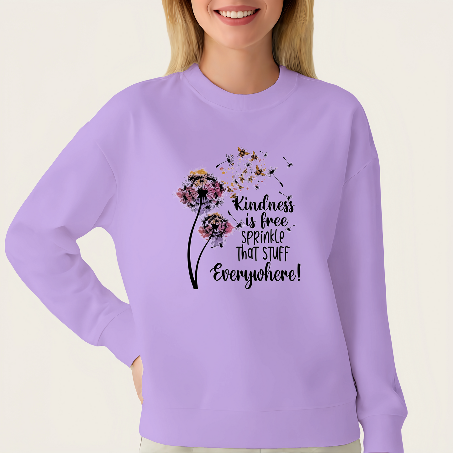 Colorful Dandelion Iron-On Transfers