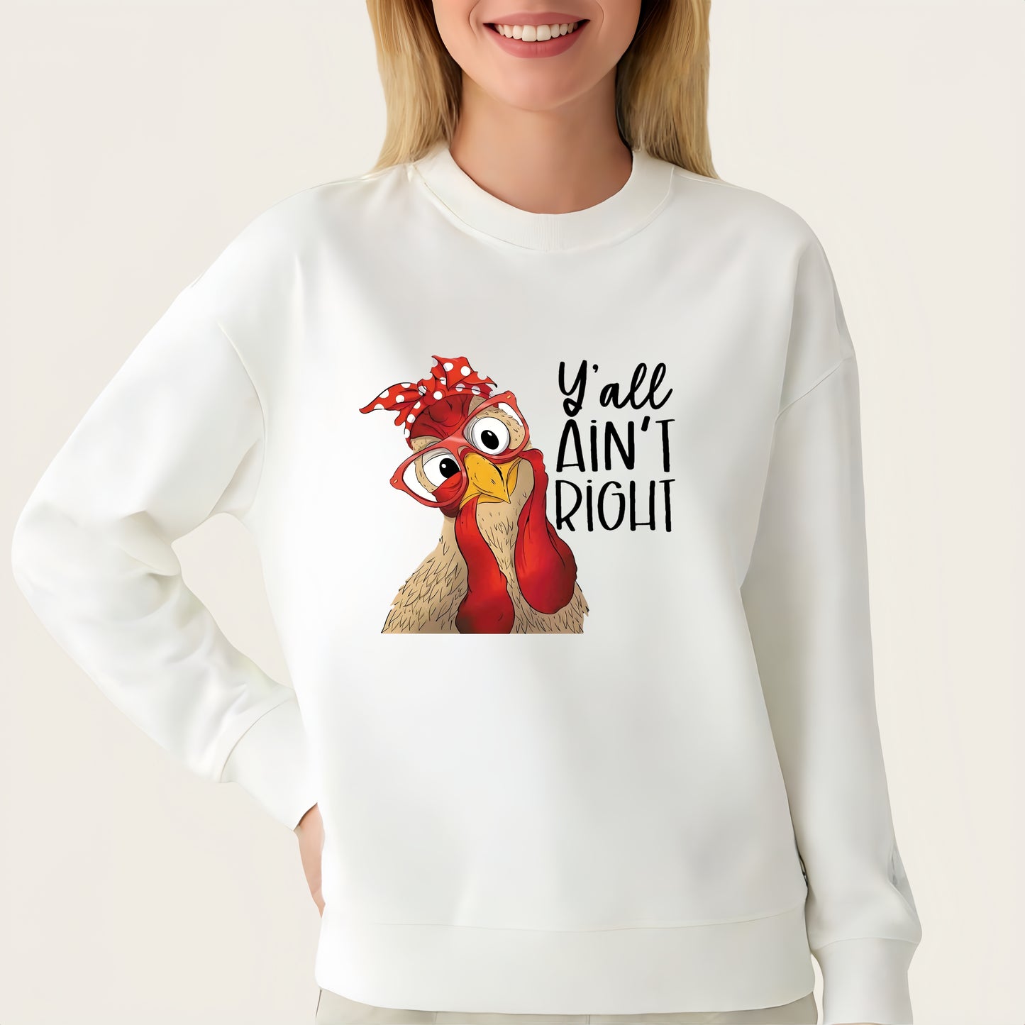 Crazy Chicken Iron-On Transfers