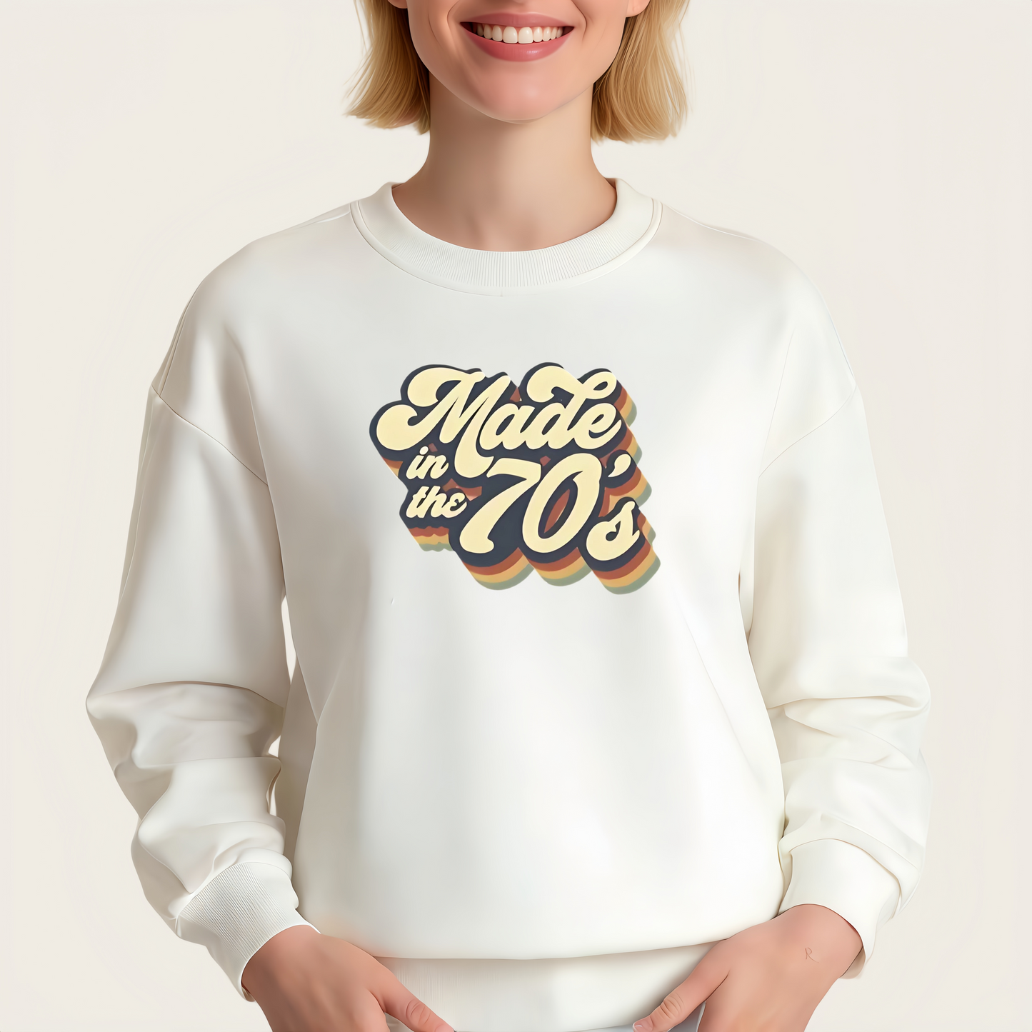 Letter pattern iron-on transfer