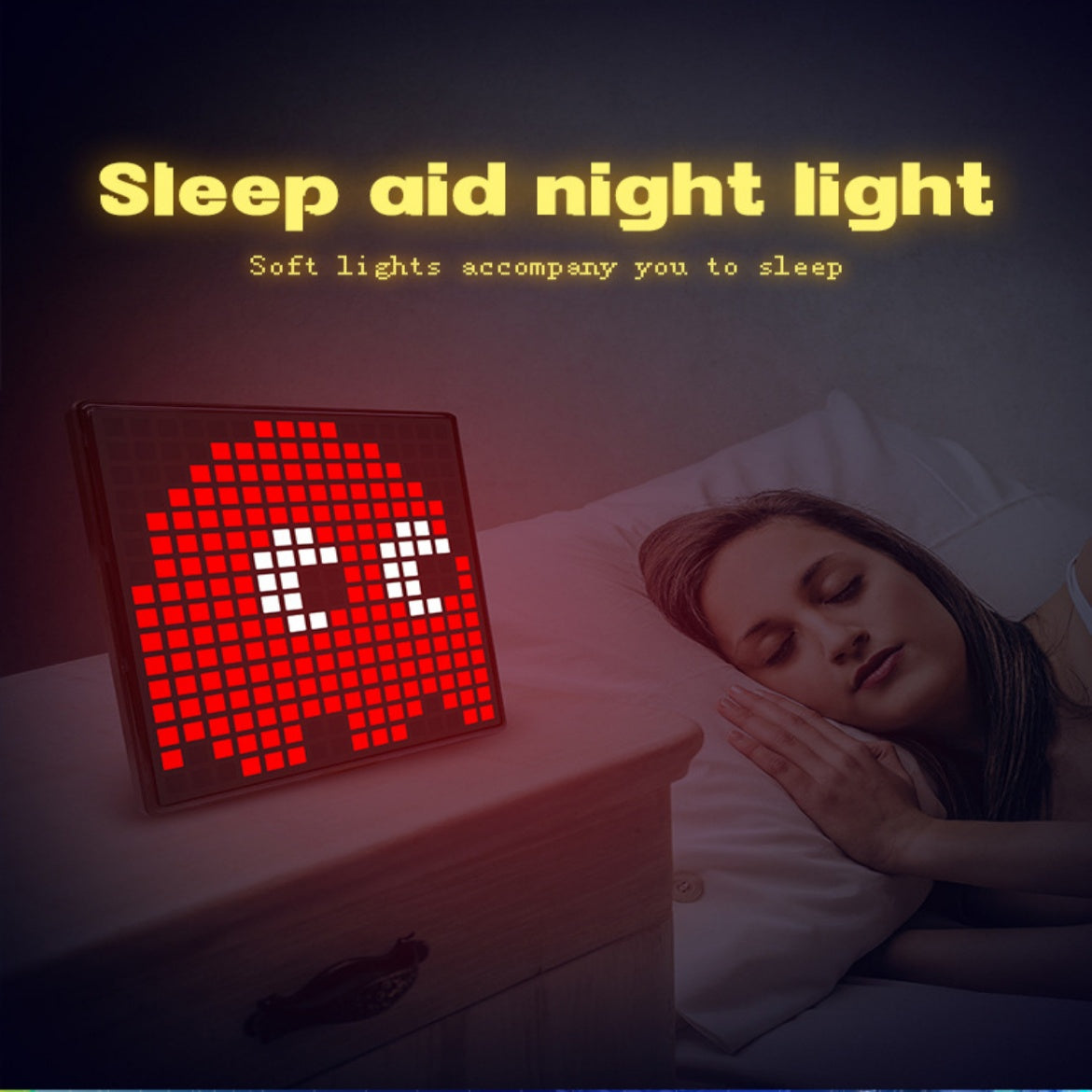 Pixoo-Max Pixel Display, APP Cellphone Control Display with 32 X 32 Programmable LED Screen for Home Decoration, Business Advertisement