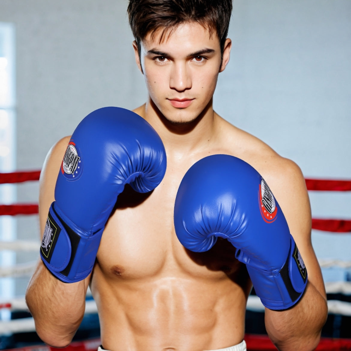 Pro Style Exercise Workout Training Boxing Gloves for Sparring, Heavy Bag and Mitt Work