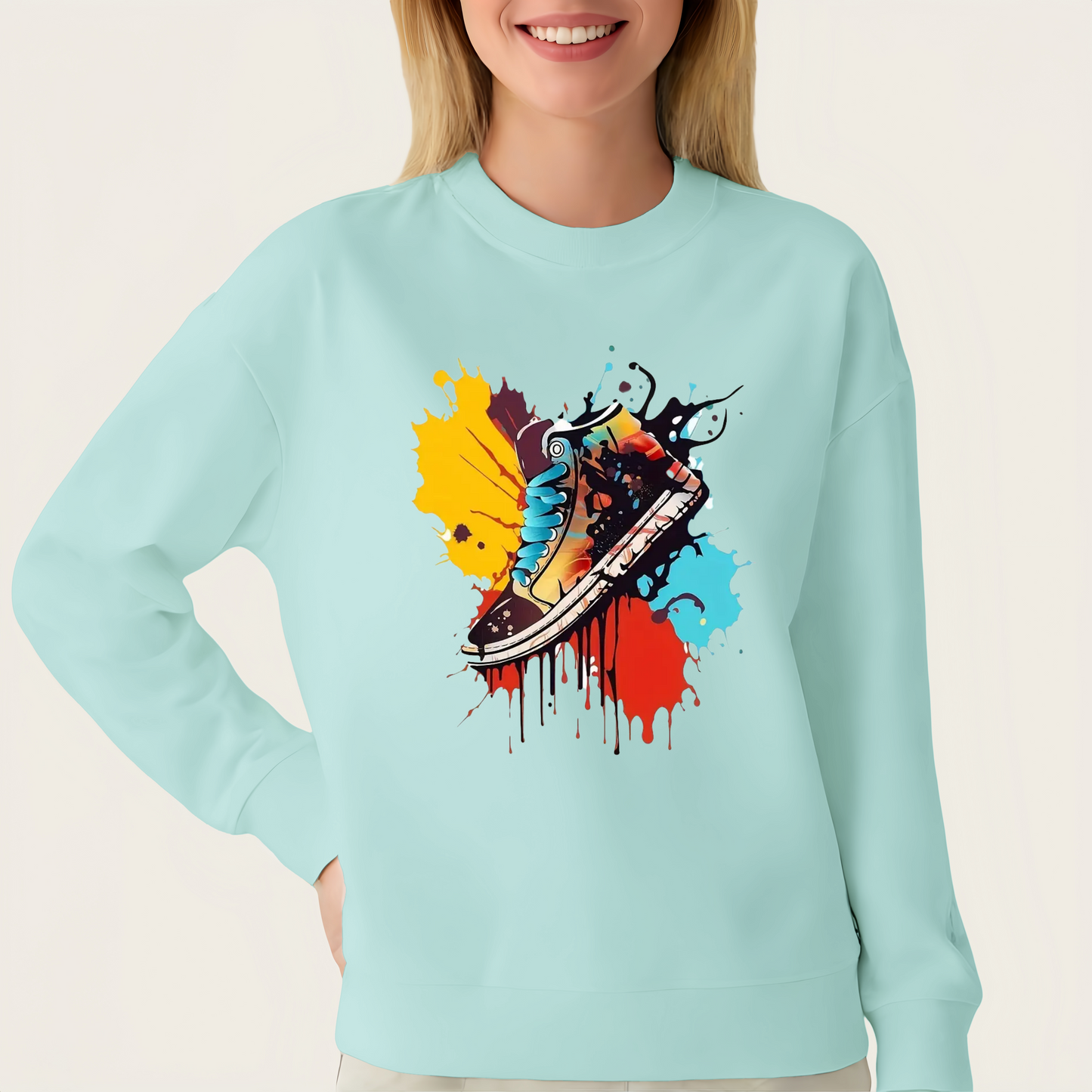 Shoe element clothing heat transfer iron-on stickers