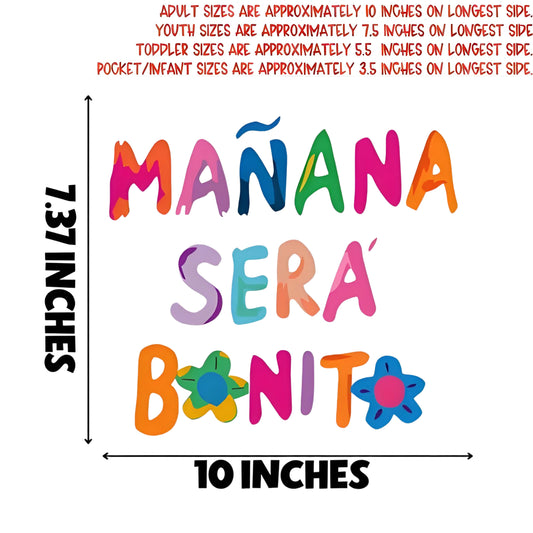 English letters iron-on transfer