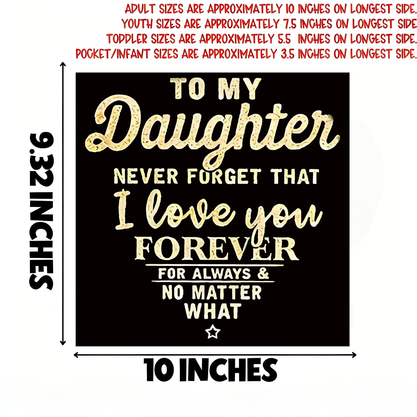 Creative and fashionable English letters iron-on transfer