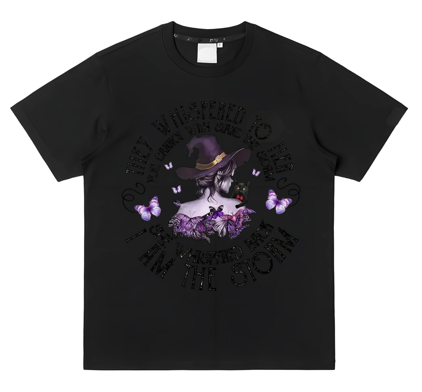 Enchanting Butterfly & Witch Heat transfer ironing