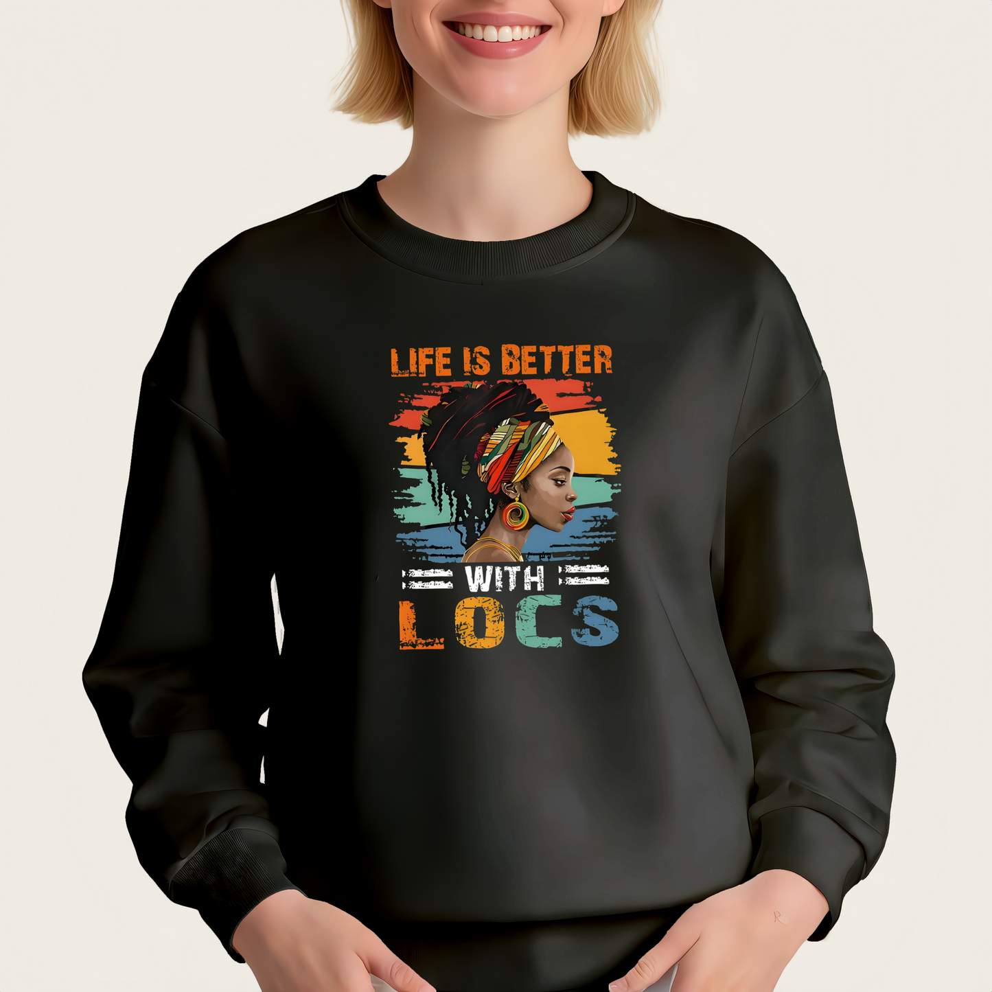 "Life is better" iron-on transfer