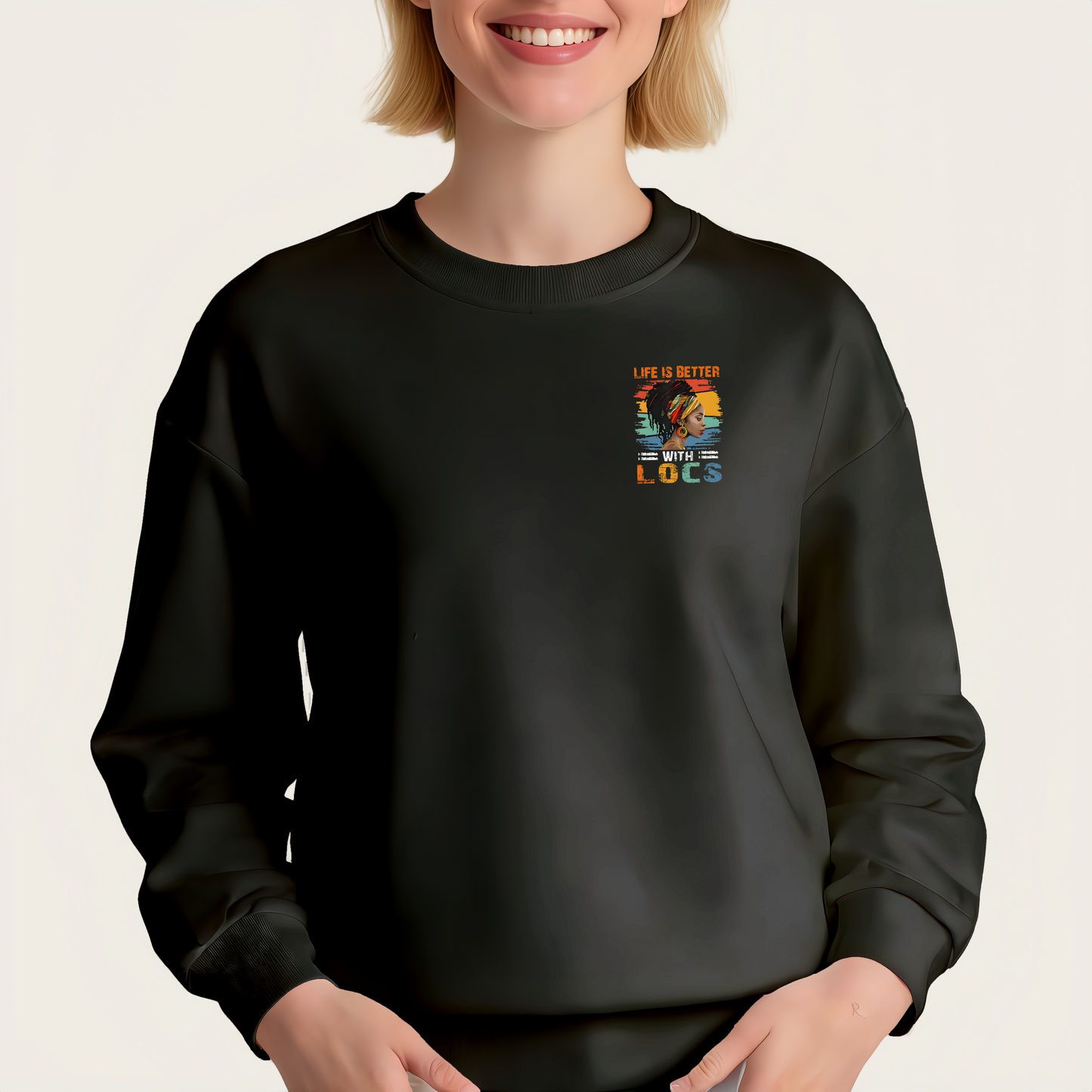 "Life is better" iron-on transfer