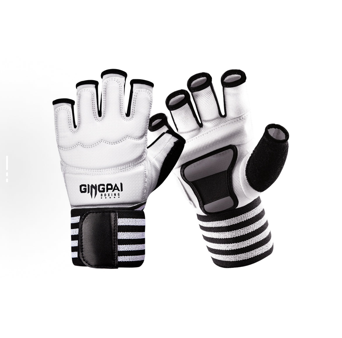 Open Palm Training Gloves for Grappling, Kickboxing, Muay Thai, Light Sparring, Youth Self-Defense, Heavy Bag Workouts – Durable Synthetic Leather with Wrist Support