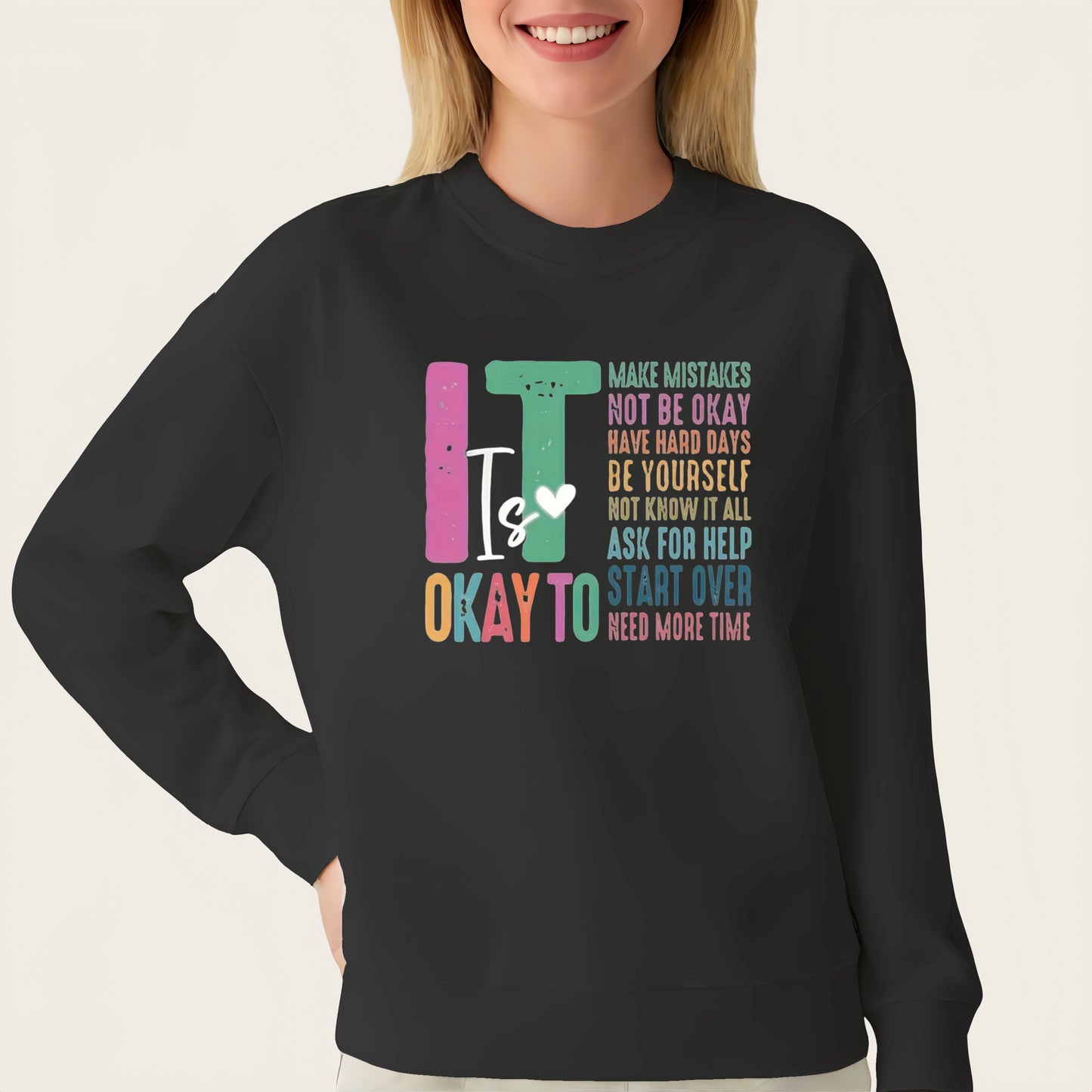 Motivational Mental Health Vinyl Heat Transfer Stickers