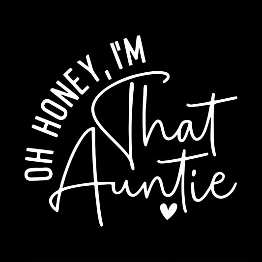 Auntie Iron-On Transfers