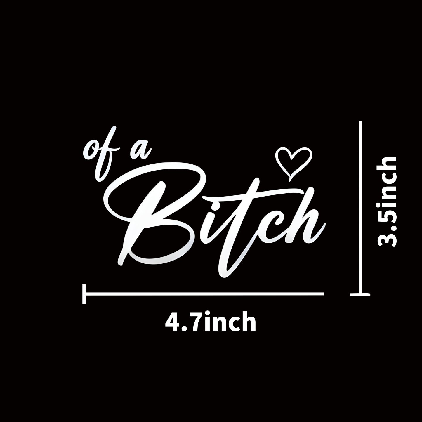 Letter heat transfer ironing