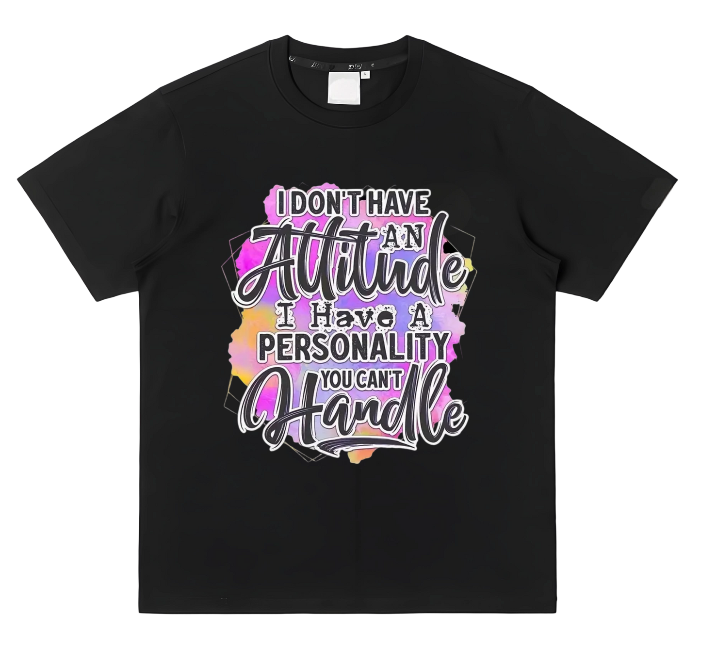 Vibrant letter heat transfer ironing
