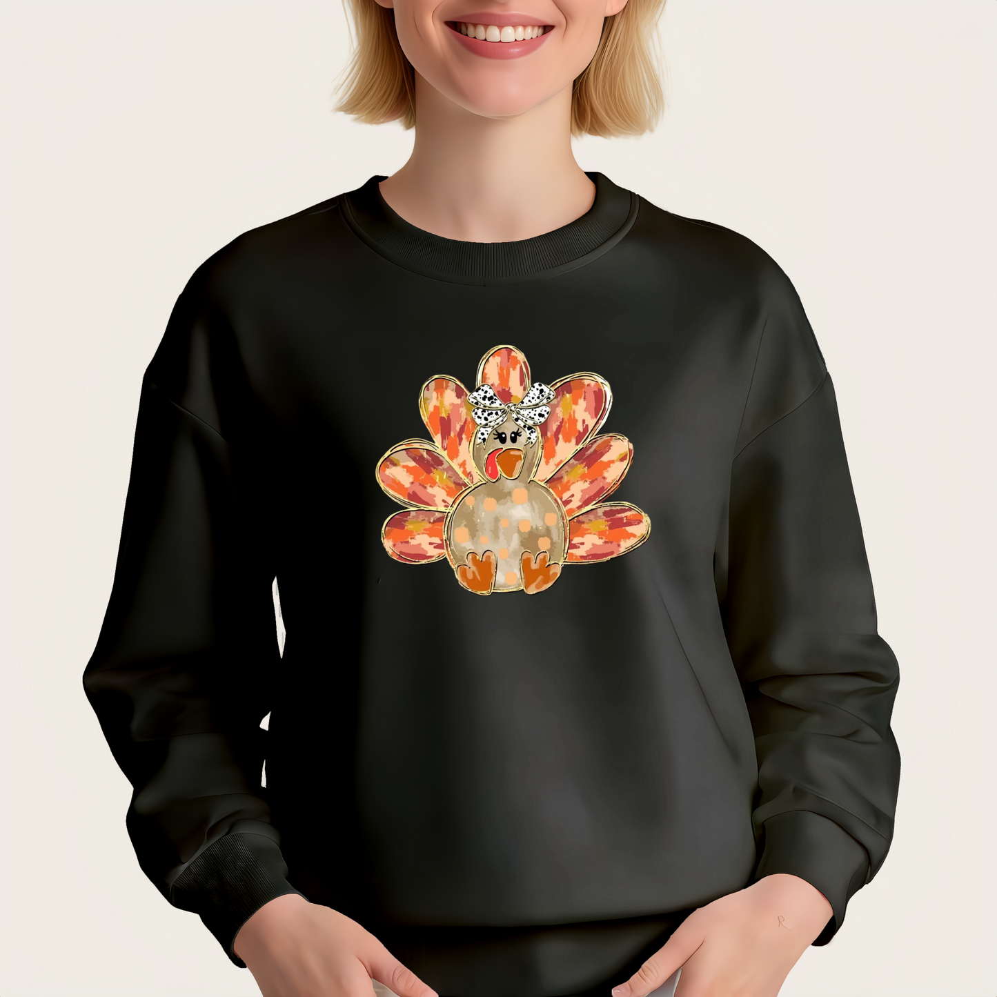 Turkey Heat Transfer Sticker