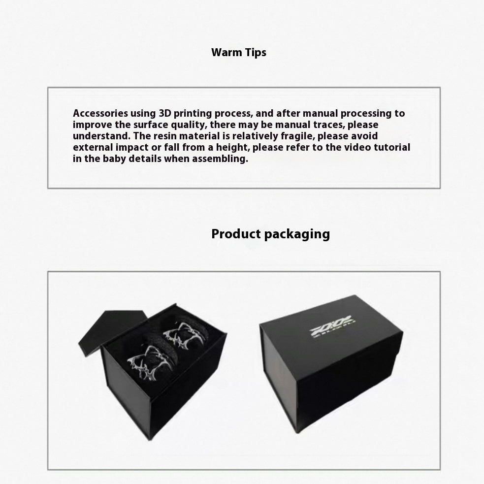 Silver Cyberpunk Headphone Airpods Max Case Covers 3D Accessories