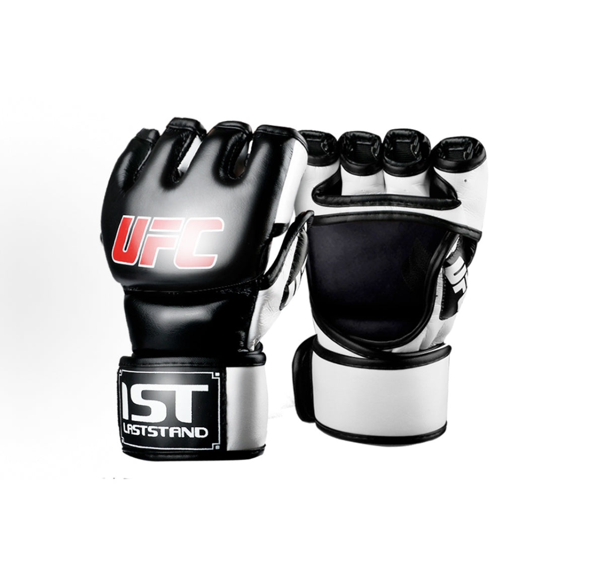 Open Palm Training Gloves for Grappling, Kickboxing, Muay Thai, Light Sparring, Youth Self-Defense, Heavy Bag Workouts – Durable Synthetic Leather with Wrist Support