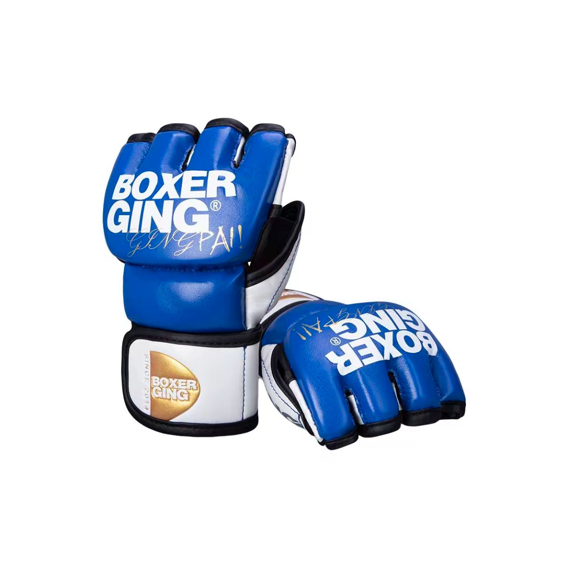 Open Palm Training Gloves for Grappling, Kickboxing, Muay Thai, Light Sparring, Youth Self-Defense, Heavy Bag Workouts – Durable Synthetic Leather with Wrist Support