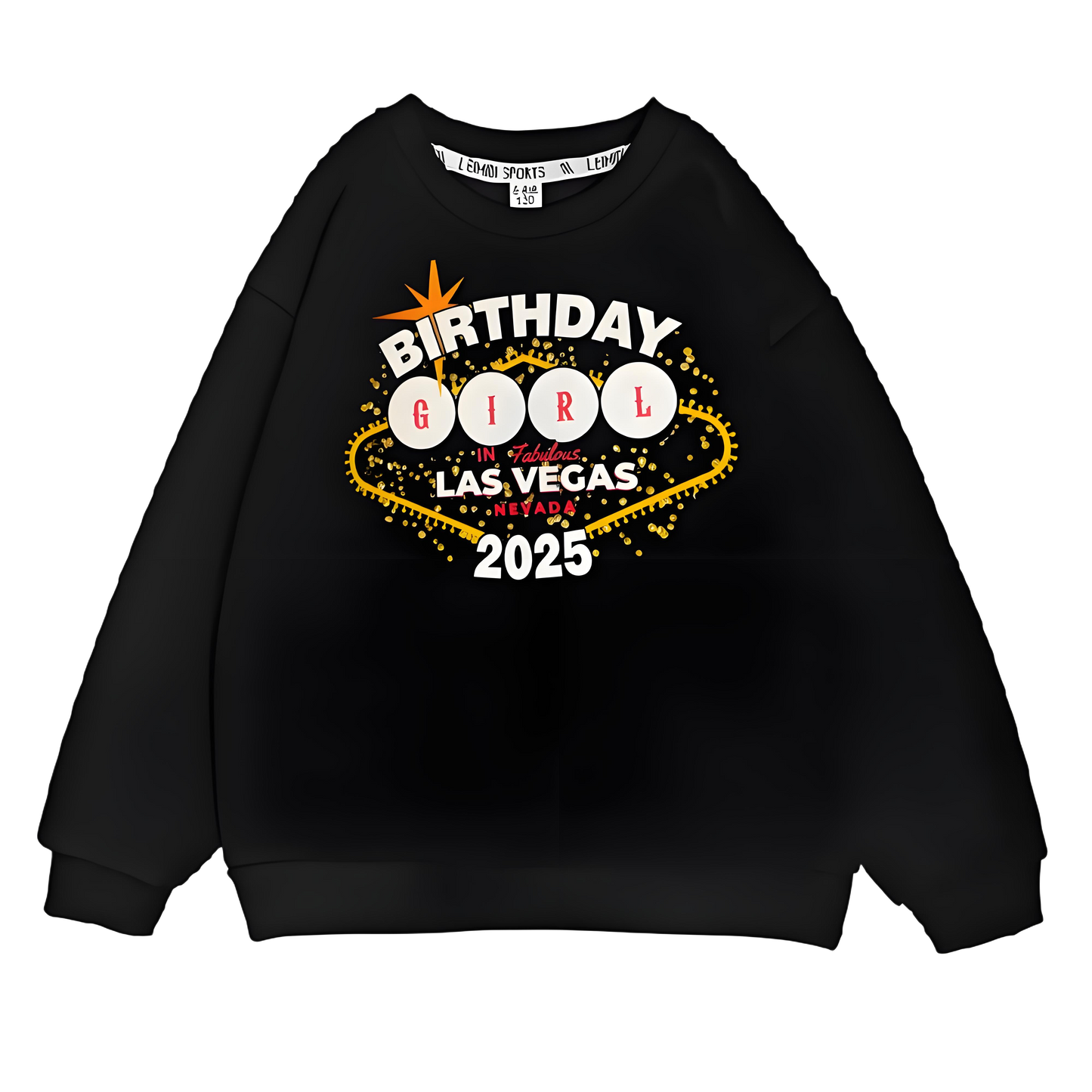 LAS VEGAS Letter heat transfer ironing DTF