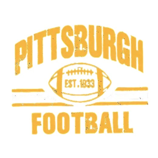 Pittsburgh Football Iron-On Transfer