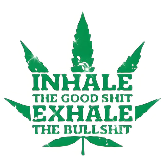 Leaf pattern iron-on transfer