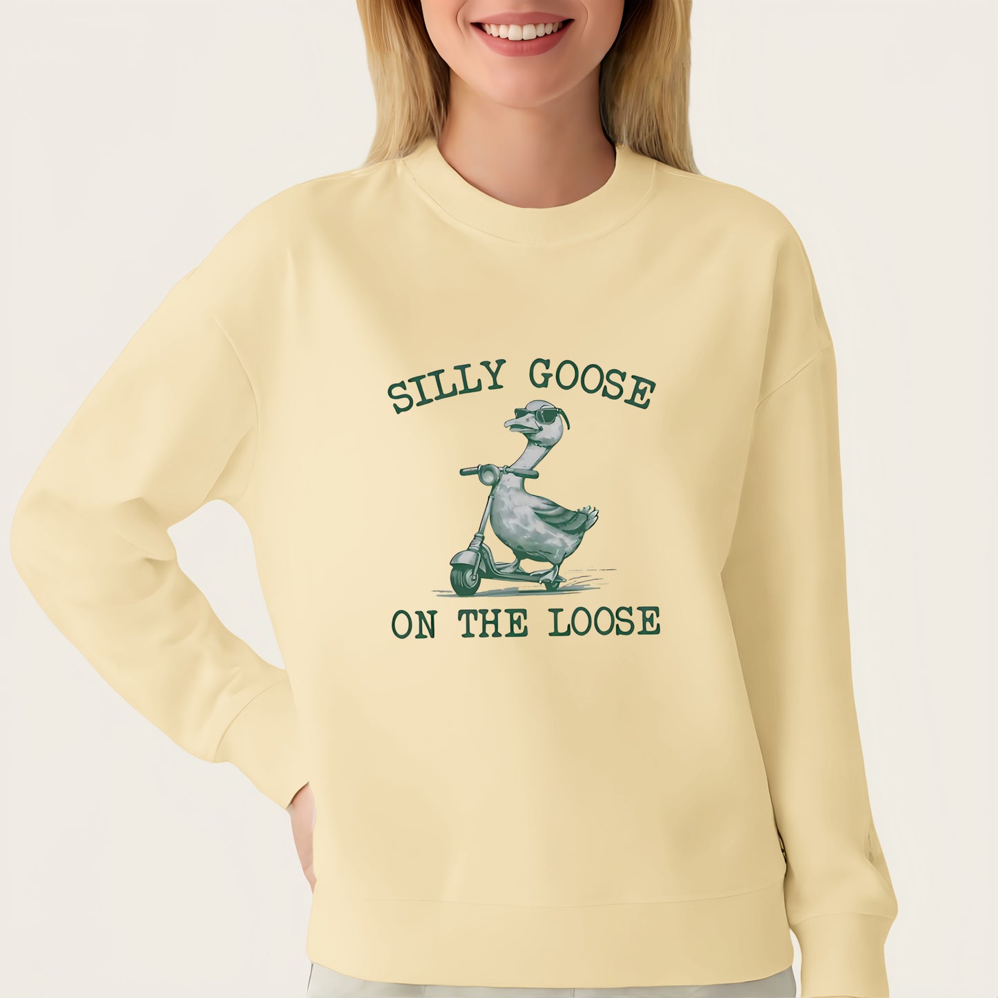 Silly Goose Heat Transfer Decal