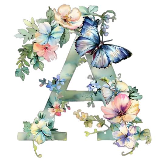 A-M Floral pattern heat transfer ironing