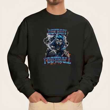 Detroit Football Iron-On Transfers