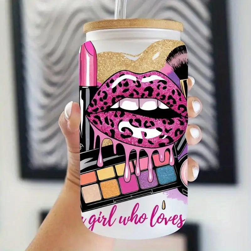 Vinyl Cosmetic Transfer Paper, 16 oz, UV DTF, for 16 oz Glass Bottles