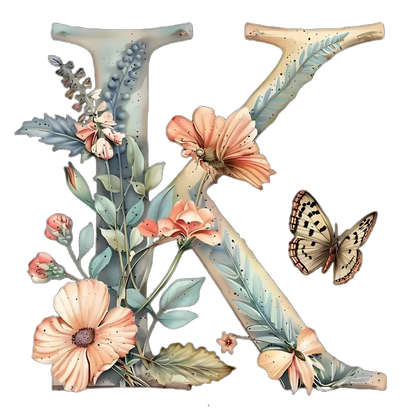 A-M Floral pattern heat transfer ironing