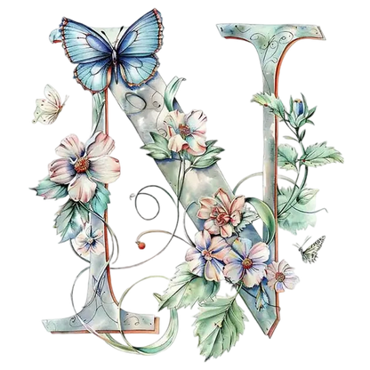 N-Z Floral pattern heat transfer ironing