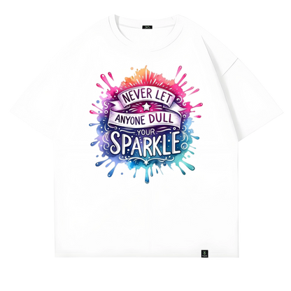 "Never let anyone make you" heat transfer ironing