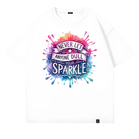 "Never let anyone make you" heat transfer ironing