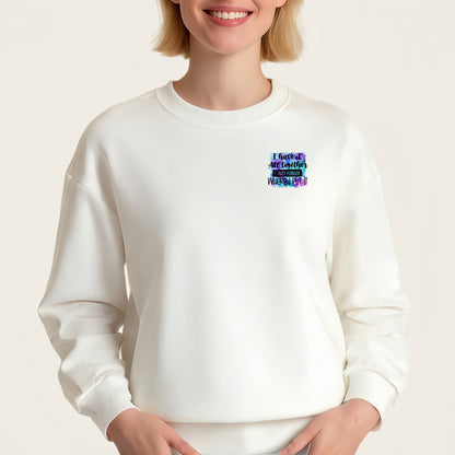 "I Have It All Together" quote iron-on transfer sticker