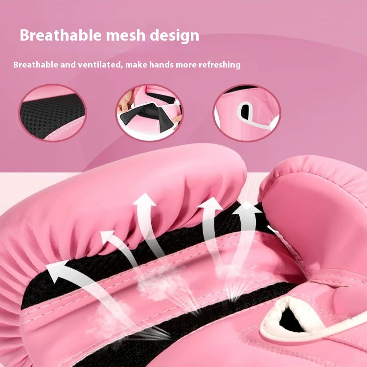 Boxing Gloves for Men & Women - Premium Quality Synthetic Leather Boxing Gloves for Training - Perfect for Punching Heavy Bags, Sparring, & Fighting Gloves