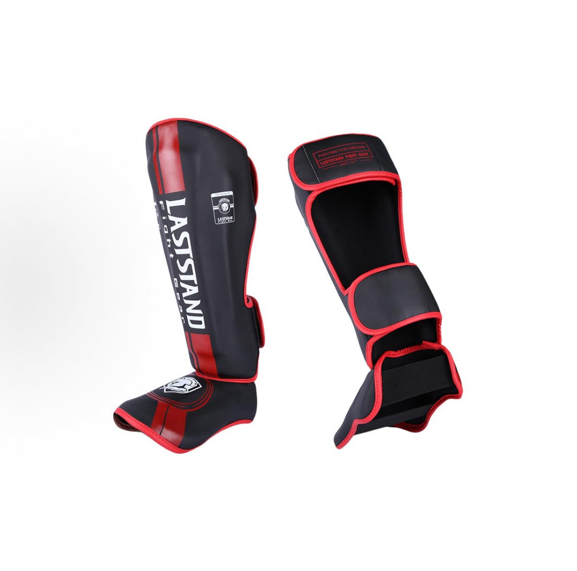 Shin Guards Kickboxing Muay Thai, SATRA SMMAF Approved, Premium Maya Hide Leather, Leg Instep Protection Pads, MMA Martial Arts Kicking Sparring Training Gear, BJJ Karate Boxing Taekwondo