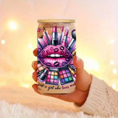 Vinyl Cosmetic Transfer Paper, 16 oz, UV DTF, for 16 oz Glass Bottles