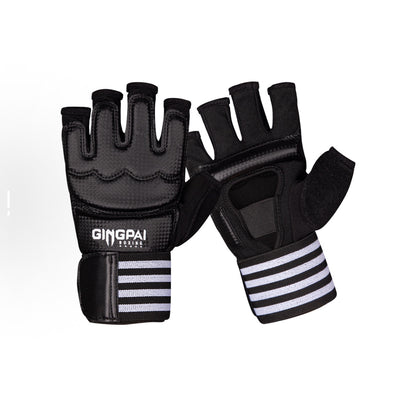 Open Palm Training Gloves for Grappling, Kickboxing, Muay Thai, Light Sparring, Youth Self-Defense, Heavy Bag Workouts – Durable Synthetic Leather with Wrist Support