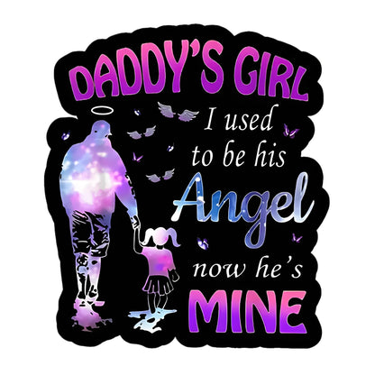 Daddy's Girl Angel Iron-On Transfers