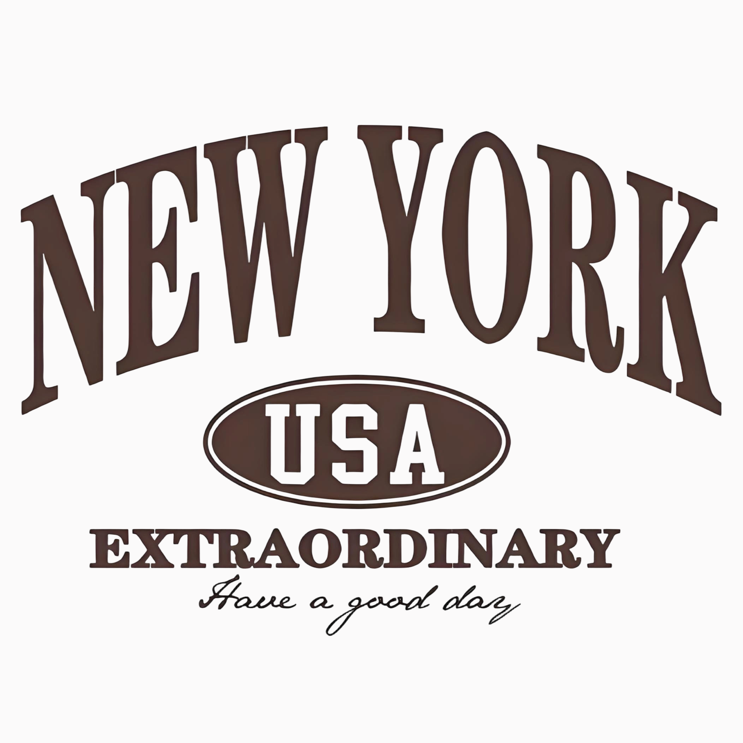 "NEW YORK" iron-on transfer