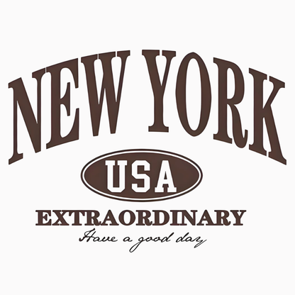 "NEW YORK" iron-on transfer