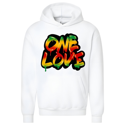 "One Love" Heat Transfer Iron-On