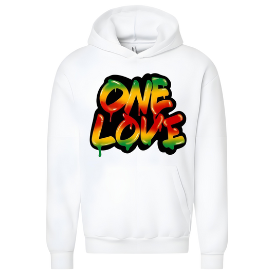 "One Love" Heat Transfer Iron-On