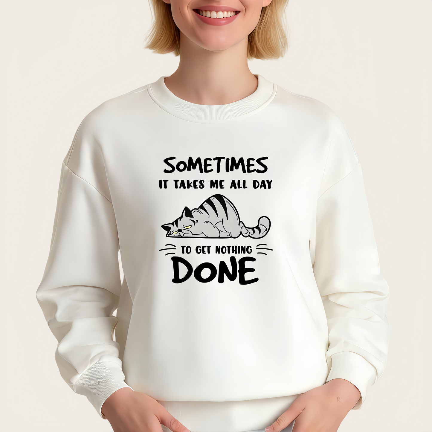 Funny Cat Iron-On Transfers