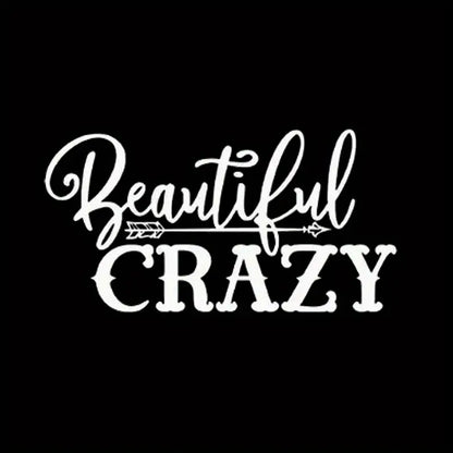 Beatihul CRAZY style iron-on transfers
